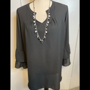 Roz & Ali Black Top, 1X